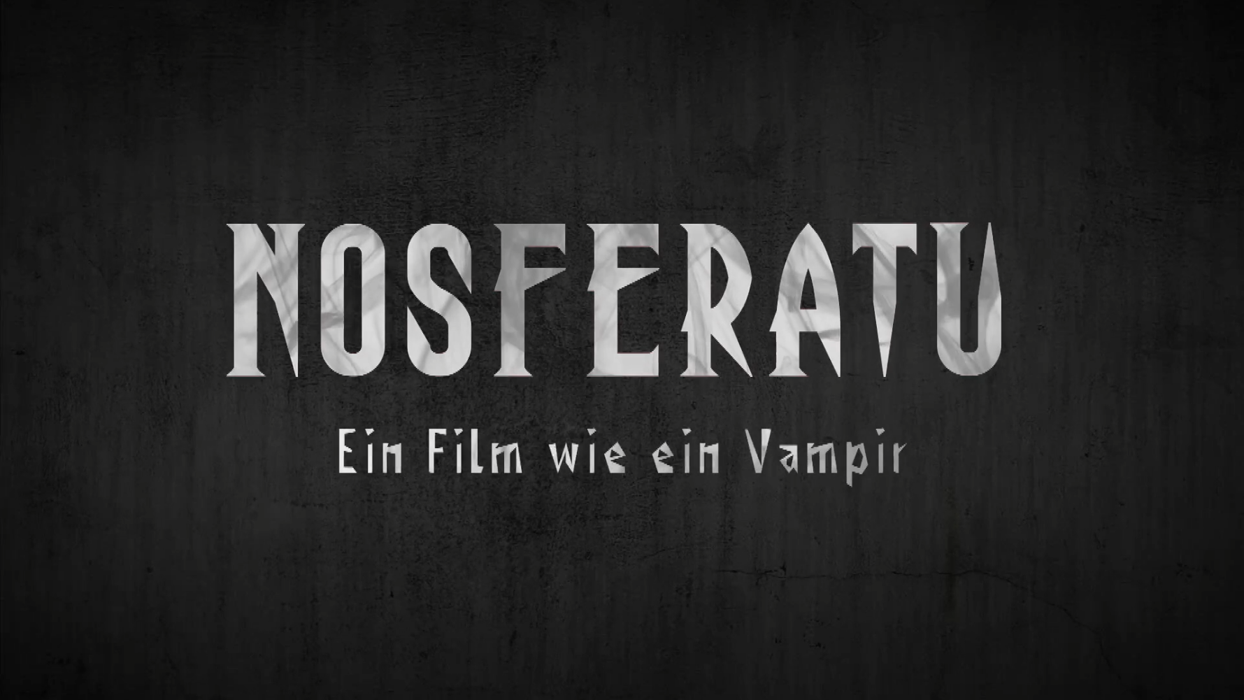 Nosferatu - Ein Film wie ein Vampir Arte Trailer (3 Min